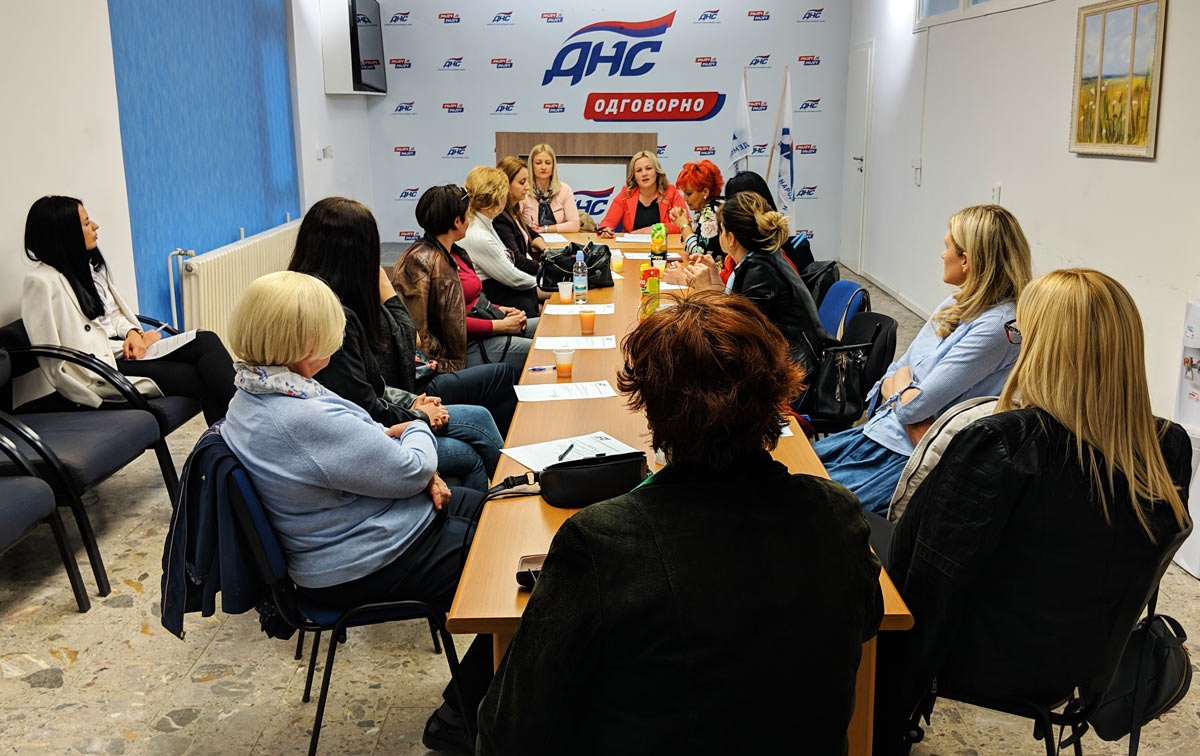 Одржана Прва сједница Предсједништва Организације жена ДНС-а Бања Лука