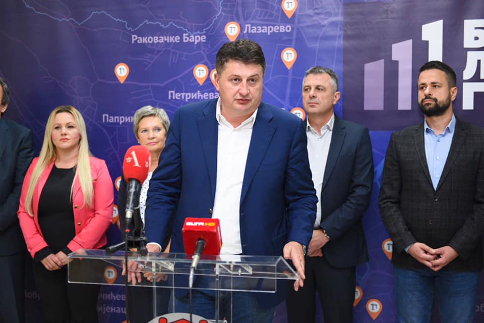 Делегација Градске организације на састанку са градоначелником Бање Луке